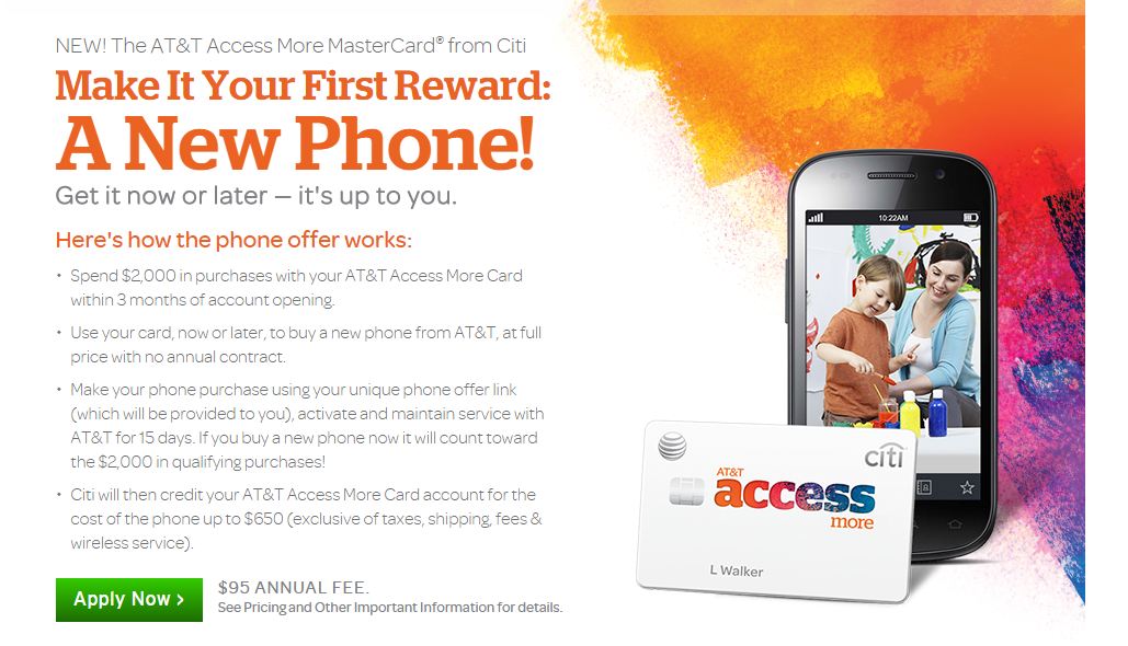 聊聊citi可以“免费”拿iphone的信用卡 – Citi AT&T Access More Card – 小钱大玩at北美 ...
